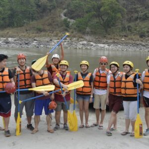 Rafting adventure with amazing himalaya trekking